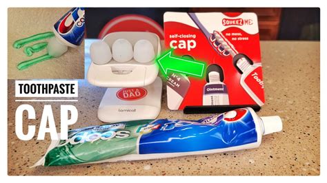 As Seen On Tik Tok Toothpaste Squezeme Cap Self Closing Review Youtube