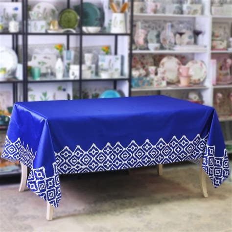 Купить Скатерть прямоугольная УЛЬТРАМАРИН производства Myatashop в ...