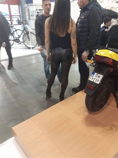 Promo Girl Best Ass Leather Spandex Leggings Yoga Pants Forum