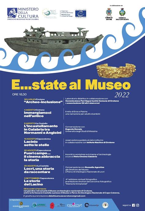 Ferragosto Al Museo I Prossimi Eventi Organizzati Dal Ministero Della