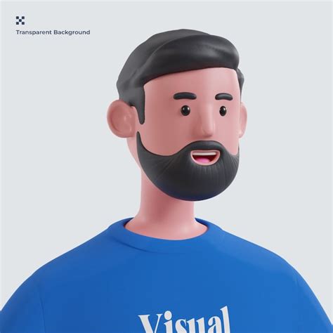 Ilustraci N D De Avatar De Personas Archivo Psd Premium