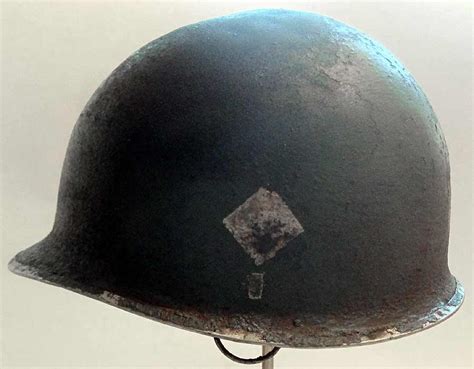 M2 M1 Paratrooper Helmet 101st Airborne 501st Pir 2d Btn Ww2 Nco D Bale