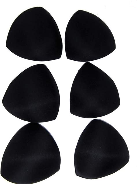 Bobbels Putten Bh Vulling Groot 3 Paar Bh Pads Zwart Bikini Pads Vulling Bol