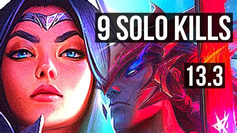 IRELIA Vs YONE TOP 9 Solo Kills 2 5M Mastery 600 Games EUW