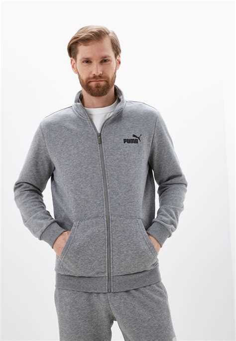 Олимпийка PUMA ESS Track Jacket TR, цвет: серый, RTLABC179802 — купить ...