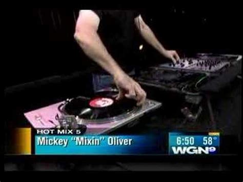 Mickey Oliver Of The Hot Mix 5 Live On WGN TV YouTube