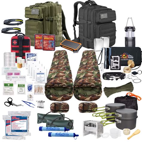 Ultimate 72 Hour Survival Backpack Kit Bug Out Bag Survival Kit For 2 Denver Survival