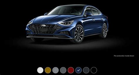 Check Out The Eight Colors You Can Get For The New Hyundai Sonata ...