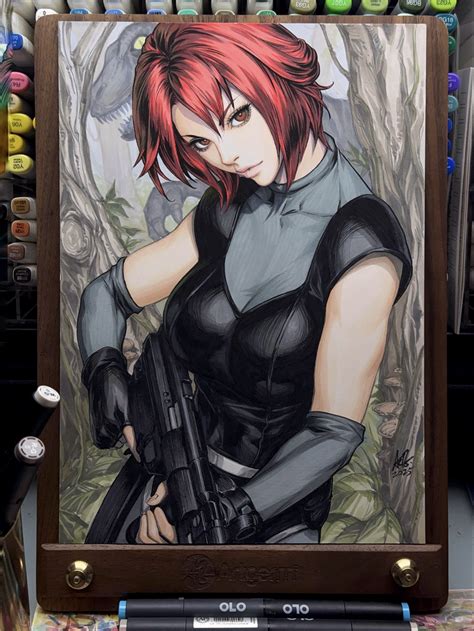 regina (dino crisis) drawn by stanley_lau | Danbooru