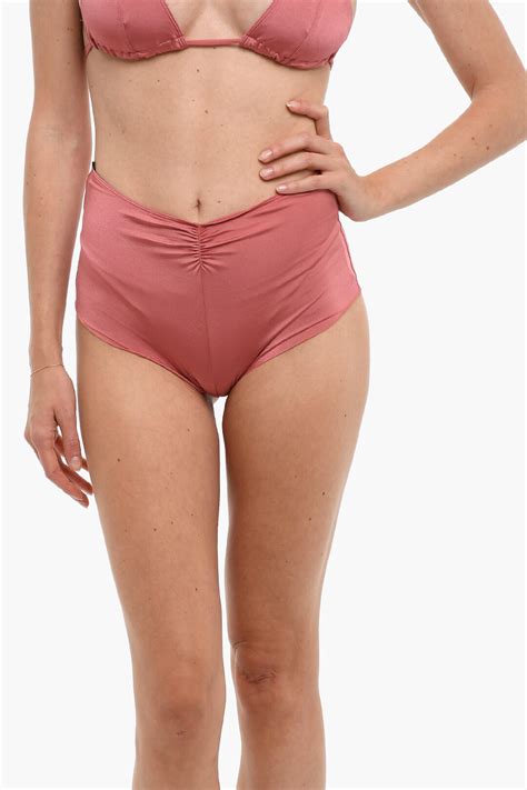 Forte Forte Slip Bikini A Vita Alta In Tinta Unita Donna Glamood Outlet