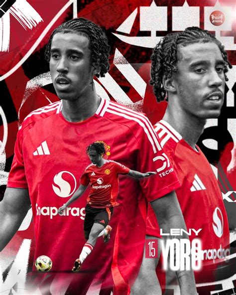 Leny Yoro - Manchester United | Manchester united, Manchester united ...