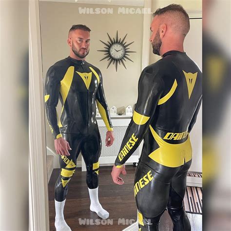 Hot Gay French 16K On Twitter Micael In Dainese Rubber