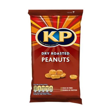 KP Dry Roasted Peanuts 150g - Maxisweets UK Online Sweetshop