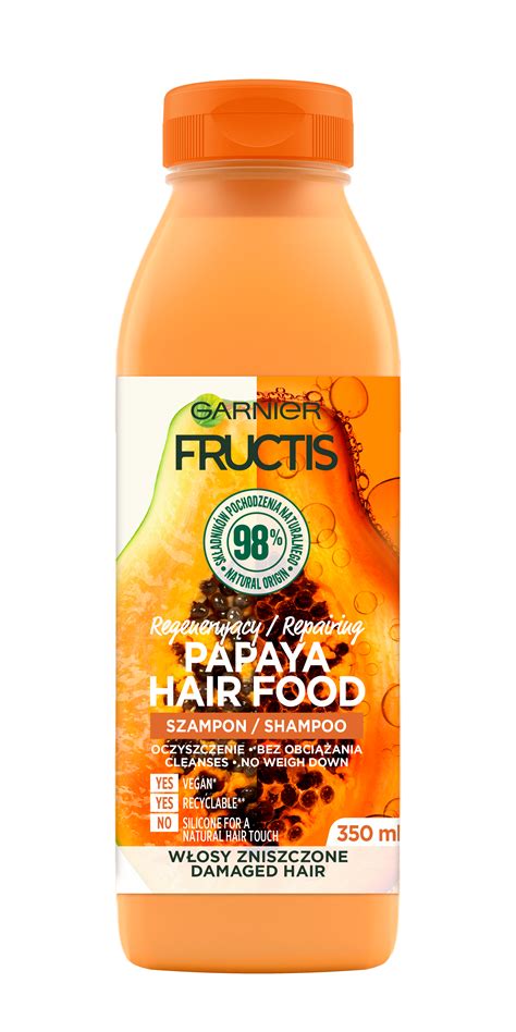 Garnier Fructis Papaya Hair Food Regeneruj Cy Szampon Do W Os W