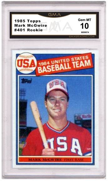 Mark McGwire Rookie Card Value