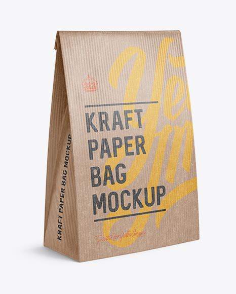 Kraft Paper Bag Mockup Psd Free Mockup World Atelier Yuwa Ciao Jp