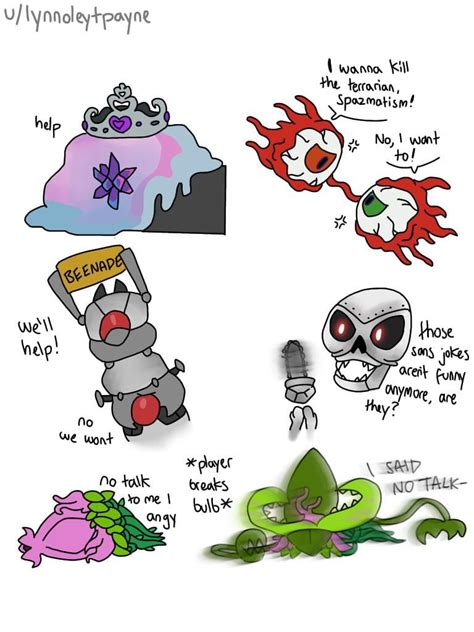 i drew some terraria bosses : r/Terraria