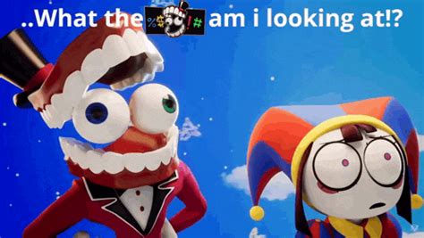 Pomni What The Fuck Am I Looking At Pomni What The Fuck Am I Looking At Tadc Discover