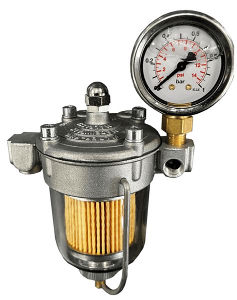 Malpassi Kombi Filter King Druckregler Mm Manometer Npt