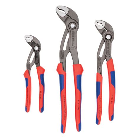 Knipex Comfort Grip Cobra Pliers Comfort Grip 3 Piece Set The Home