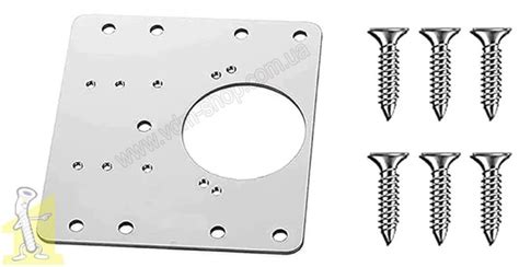 Ремонтна металева пластина під завісу D-35 для меблевих фасадів і ...