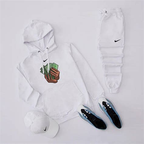 Спортивный костюм мужской Nike весенний осенний белый | Комплект Найк ...