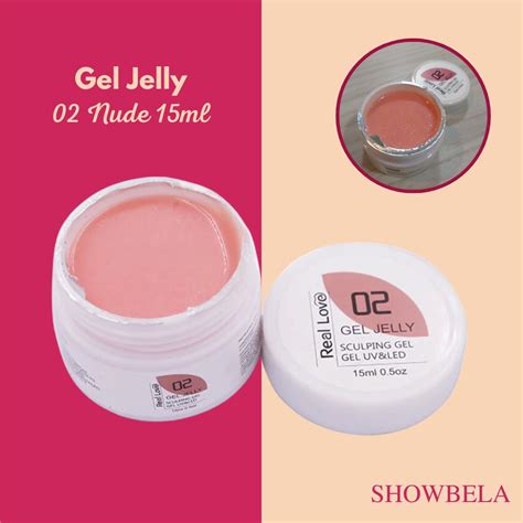 Gel Jelly Nude Construtor Para Alongamento De Unhas Ml Shopee Brasil