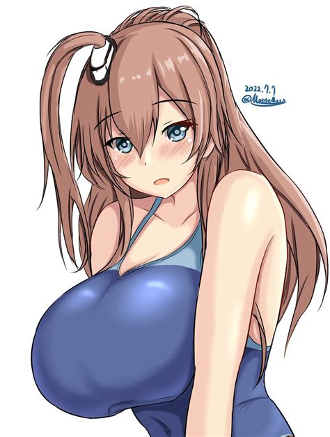 艦これ「サラトガさん 艦これ版深夜の真剣お絵描き60分一本勝負 艦これ版真剣お絵描き」monte大湊のイラスト