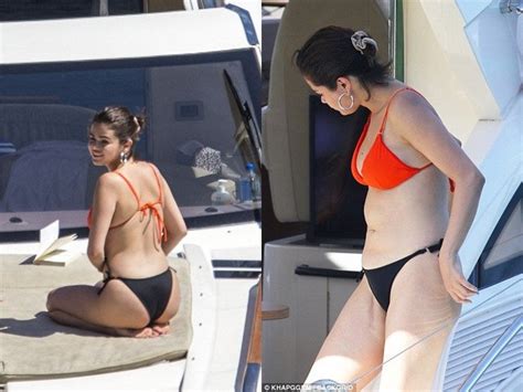 Selena Gomez đáp trả vì bị chê béo vòng hai chảy xệ khi mặc bikini