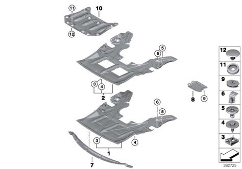 bmw absorber  engine bay insulation wd bmw
