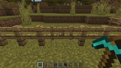 How To Make A Fence In Minecraft