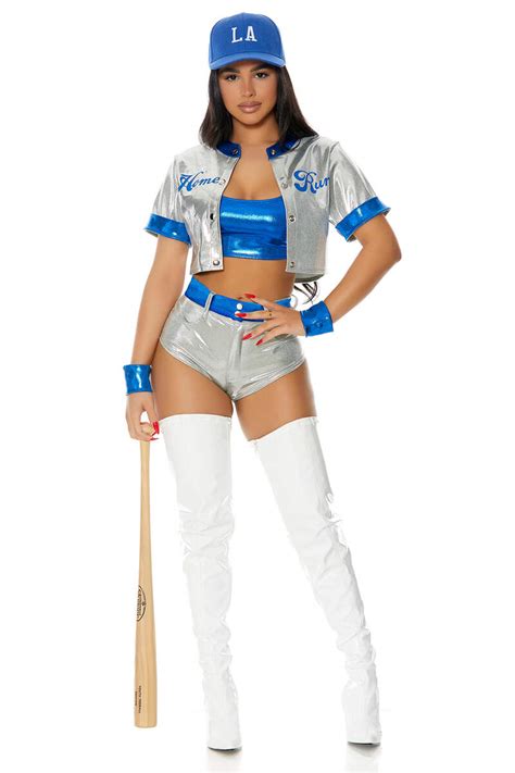 Game Winner Sexy Baseball Player Costume Foxy Lingerie