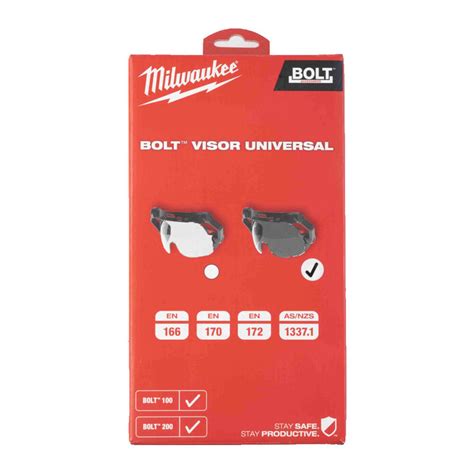 Milwaukee 4932479942 Bolt Visor Universal Tinted Powertoolmate