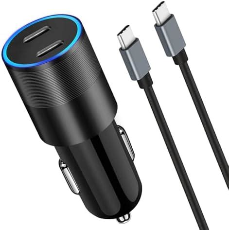 Amazon Fast USB C Car Adapter Dual PD 3 0 Ports 20W Cigarette