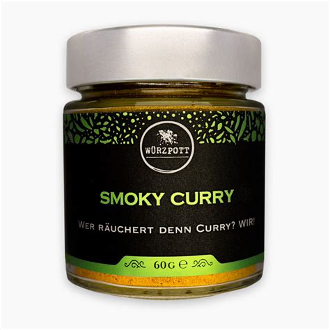Smoky Curry 401 Curry Würzmix Mit Rauchiger Note Würzpott Shop