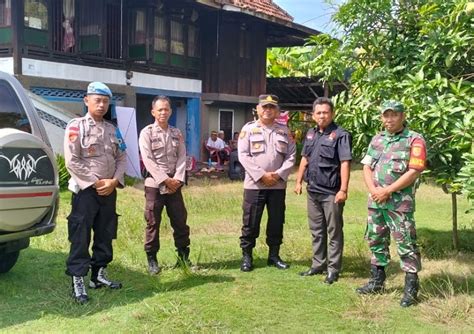 Polsek Gunung Labuhan Polres Way Kanan Amankan Tahapan Kampanye Caleg