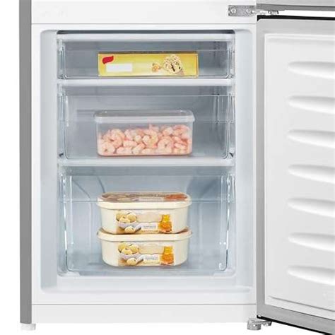 Fridgemaster Mc50165es 6040 Fridge Freezer Silver 175l 4 Star At