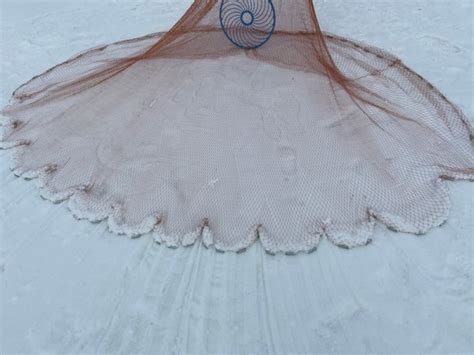 Кастинговая сеть американского типа Леска диаметр 4,2 метра высота 2,1 ...