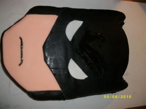 Batman Face Cake