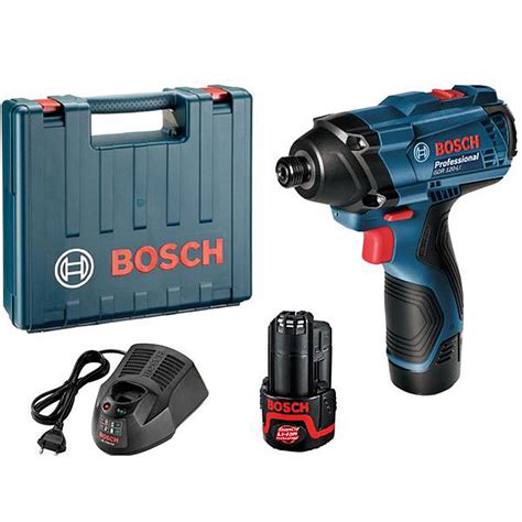 Bosch GDR 120-Li Cordless Impact Driver Professional 12V Li-ion Batter ...
