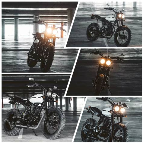 V Hi Lo Beam Twin Headlight Motorcycle Double Dual Lamp Street Fighter Naked Dominator Chrome