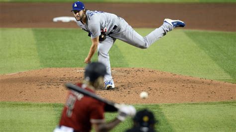 Dodgers Clayton Kershaw Sharp In Season Debut Mookie Betts Finger