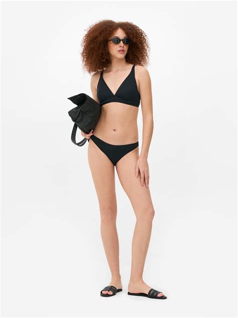 Womens Black Brazilian Bikini Bottoms Primark