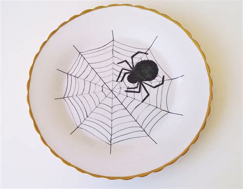 FBF: Spooky Spider Plate – Crafty Bridge