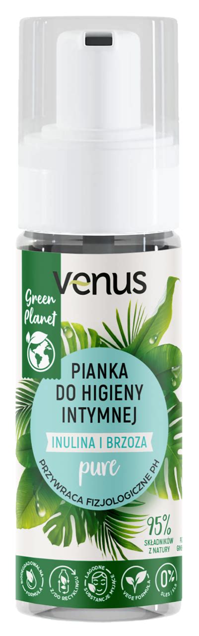 Venus Pure Pianka Do Higieny Intymnej Inulina I Brzoza Ml