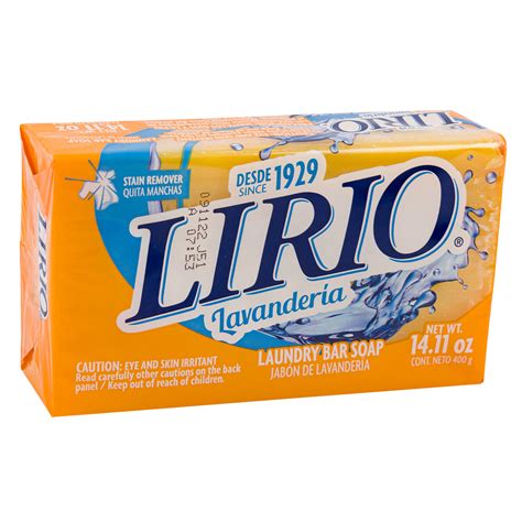 Wholesale Lirio Laundry Bar Soap- 400gm- Yellow YELLOW
