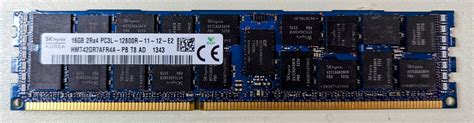 SK Hynix HMT42GR7AFR4A-PB 256 GB DDR3 ECC Registered RAM (16x 16GB) for ...