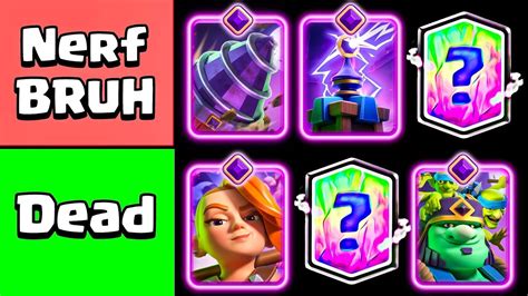 Clash Royale Evolution Tier List Best Evolutions In 2024