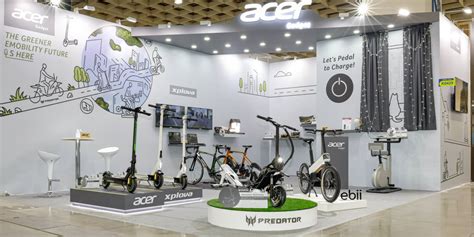 Acer демонстрирует электрический самокат Extreme и необычный ...