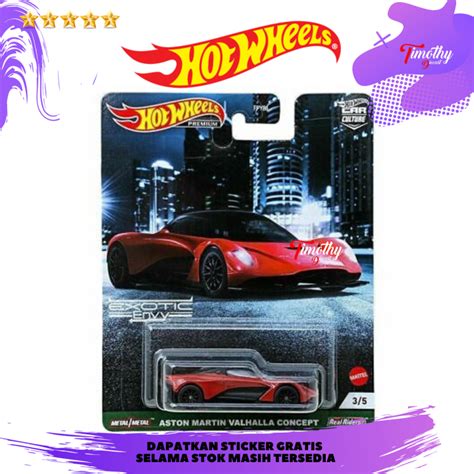 Hot Wheels Premium Aston Martin Valhalla Concept Merah Exotic Envy Lazada Indonesia